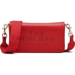 Marc Jacobs The Leather Mini Crossbody Bag - True Red